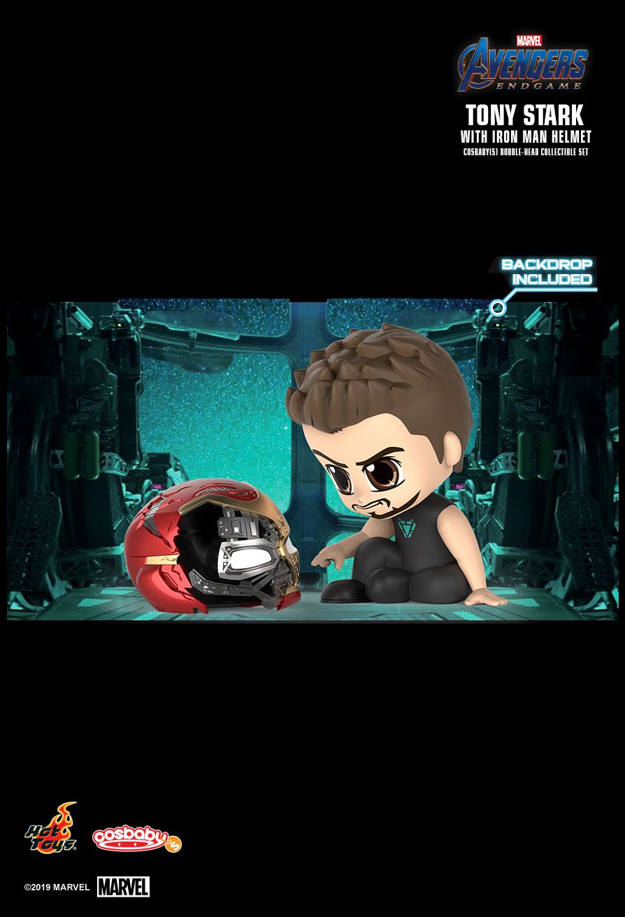 AVENGERS: ENDGAME COSBABY (S) BOBBLE-HEAD (Hot Toys)