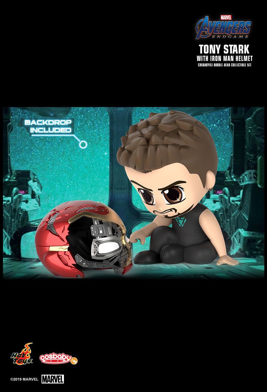 AVENGERS: ENDGAME COSBABY (S) BOBBLE-HEAD (Hot Toys)