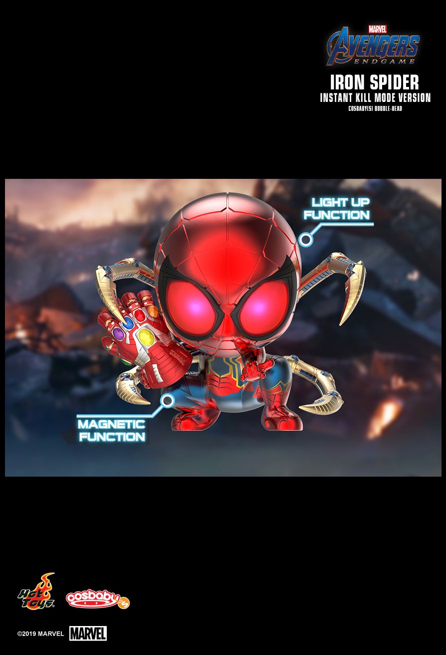 AVENGERS: ENDGAME COSBABY (S) BOBBLE-HEAD (Hot Toys)