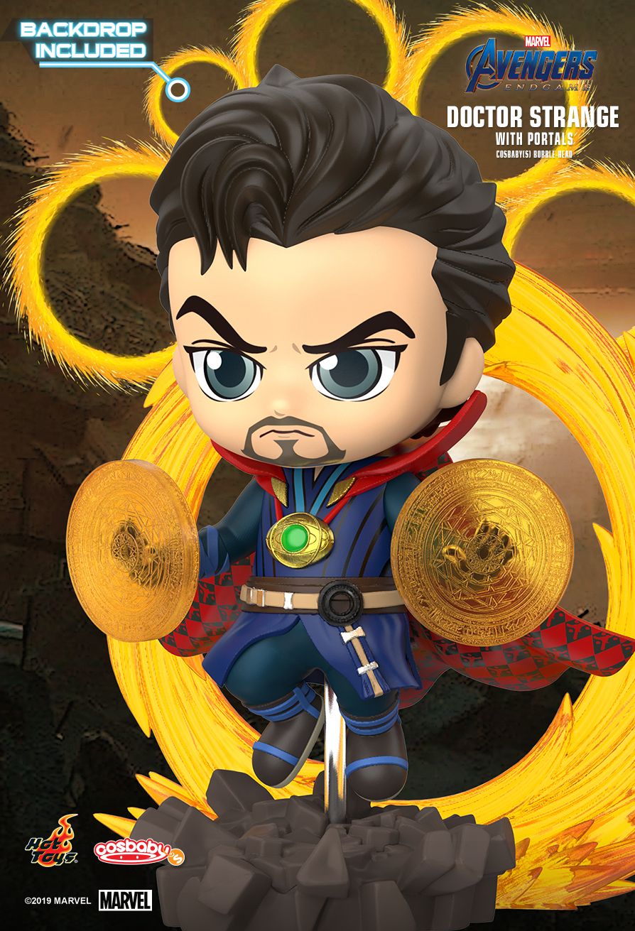 AVENGERS: ENDGAME COSBABY (S) BOBBLE-HEAD (Hot Toys)