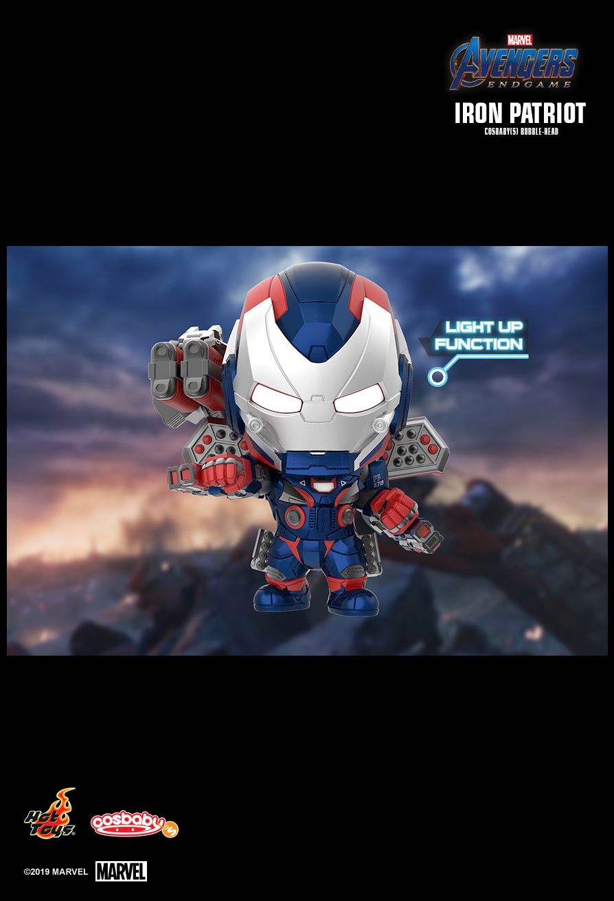 AVENGERS: ENDGAME COSBABY (S) BOBBLE-HEAD (Hot Toys)