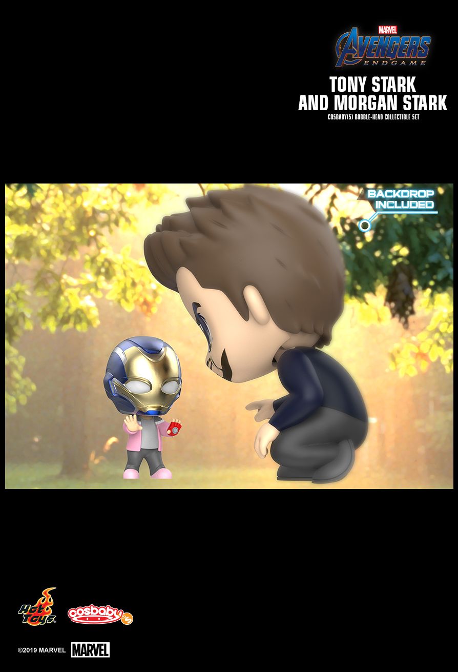 AVENGERS: ENDGAME COSBABY (S) BOBBLE-HEAD (Hot Toys)