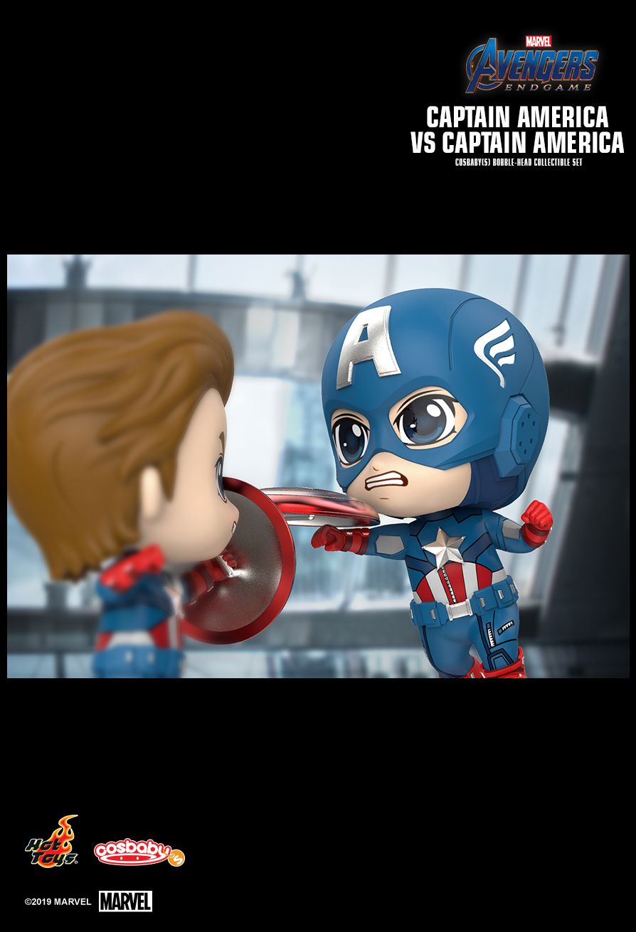 AVENGERS: ENDGAME COSBABY (S) BOBBLE-HEAD (Hot Toys)
