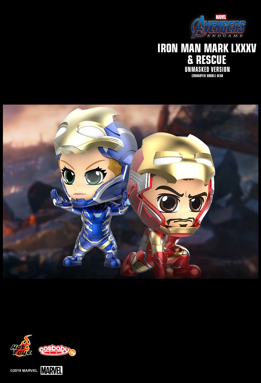 AVENGERS: ENDGAME COSBABY (S) BOBBLE-HEAD (Hot Toys)