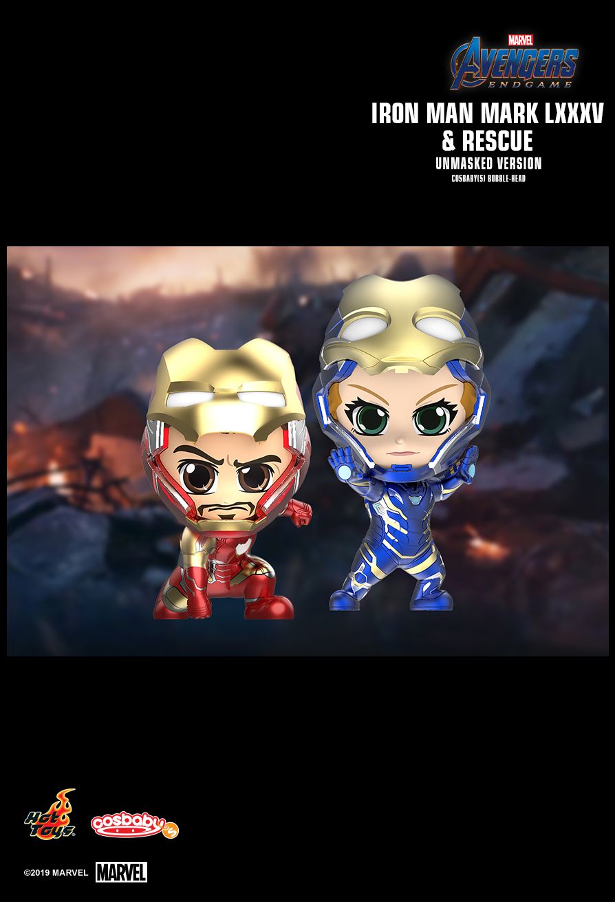AVENGERS: ENDGAME COSBABY (S) BOBBLE-HEAD (Hot Toys)