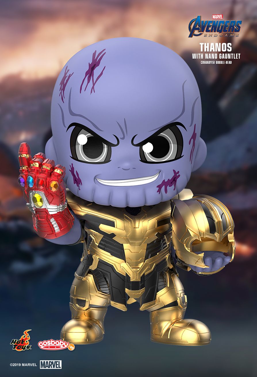 AVENGERS: ENDGAME COSBABY (S) BOBBLE-HEAD (Hot Toys)