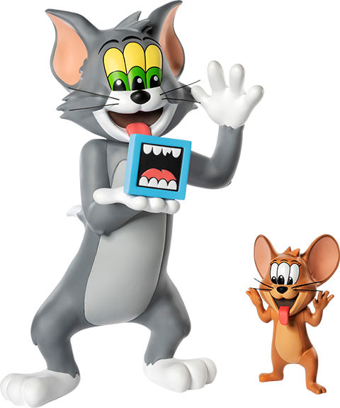 Tom and Jerry (Greg Mike) Statue by Soap Studio