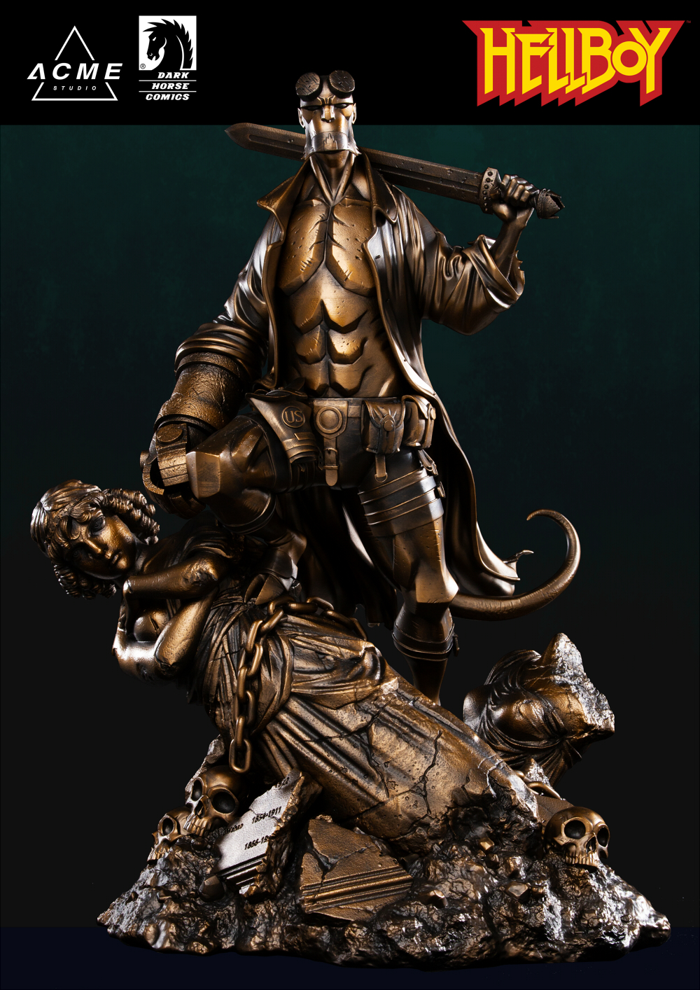 ACME Studios Hellboy - Ver. B (Faux Bronze)