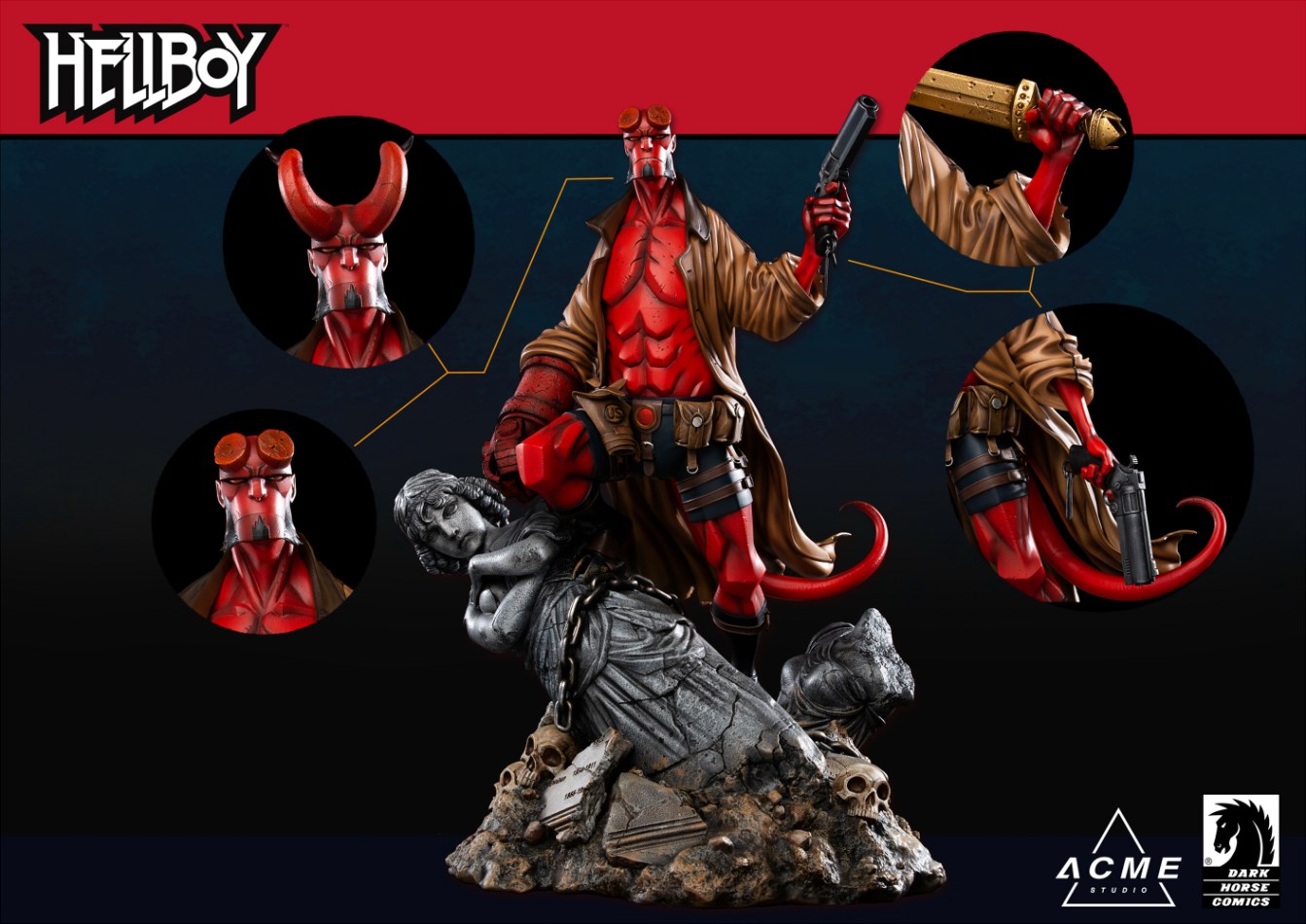 ACME Studios Hellboy - Ver. A (Colour)