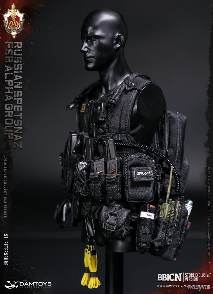 DAMTOYS : 1/6 RUSSIAN SPETSNAZ FSB ALPHA GROUP St.Petersburg (EXCLUSIVE VERSION)