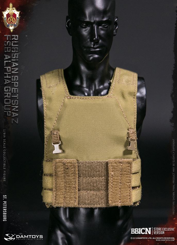 DAMTOYS : 1/6 RUSSIAN SPETSNAZ FSB ALPHA GROUP St.Petersburg (EXCLUSIVE VERSION)