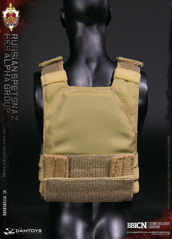 DAMTOYS : 1/6 RUSSIAN SPETSNAZ FSB ALPHA GROUP St.Petersburg (EXCLUSIVE VERSION)
