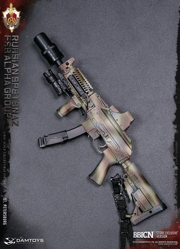 DAMTOYS : 1/6 RUSSIAN SPETSNAZ FSB ALPHA GROUP St.Petersburg (EXCLUSIVE VERSION)