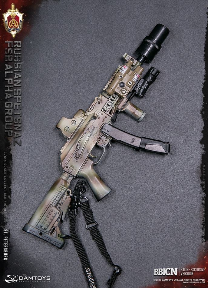 DAMTOYS : 1/6 RUSSIAN SPETSNAZ FSB ALPHA GROUP St.Petersburg (EXCLUSIVE VERSION)