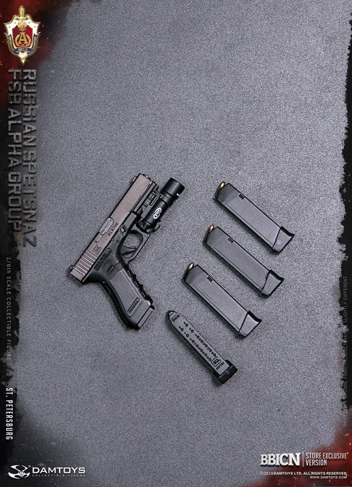 DAMTOYS : 1/6 RUSSIAN SPETSNAZ FSB ALPHA GROUP St.Petersburg (EXCLUSIVE VERSION)