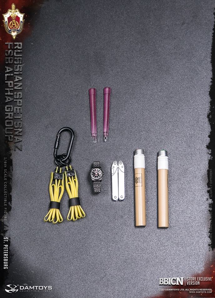 DAMTOYS : 1/6 RUSSIAN SPETSNAZ FSB ALPHA GROUP St.Petersburg (EXCLUSIVE VERSION)