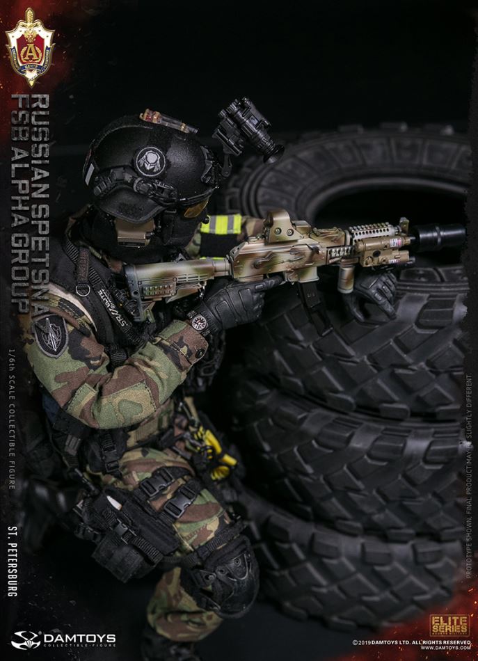 DAMTOYS : 1/6 RUSSIAN SPETSNAZ FSB ALPHA GROUP St.Petersburg (CLASSIC VERSION)