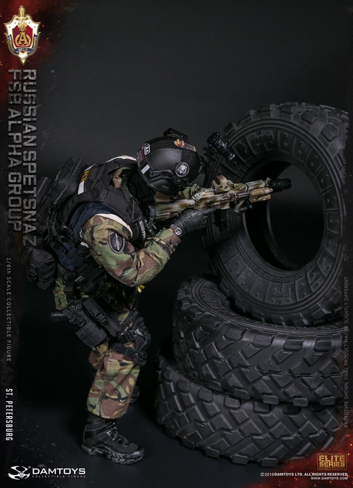 DAMTOYS : 1/6 RUSSIAN SPETSNAZ FSB ALPHA GROUP St.Petersburg (CLASSIC VERSION)