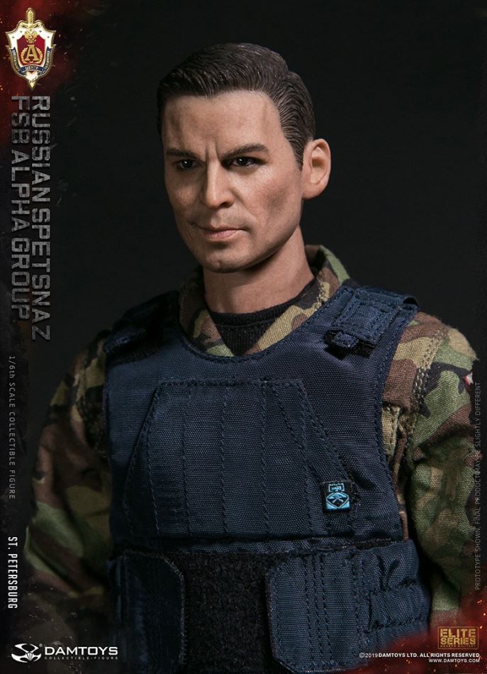 DAMTOYS : 1/6 RUSSIAN SPETSNAZ FSB ALPHA GROUP St.Petersburg (CLASSIC VERSION)