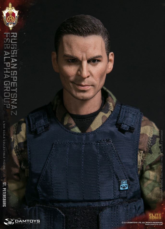DAMTOYS : 1/6 RUSSIAN SPETSNAZ FSB ALPHA GROUP St.Petersburg (CLASSIC VERSION)