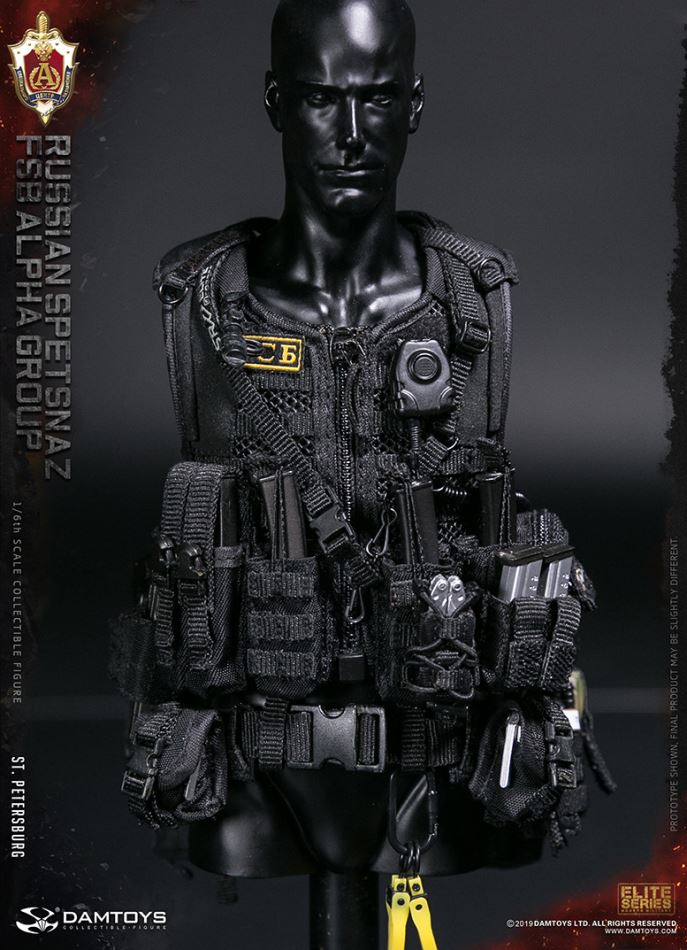 DAMTOYS : 1/6 RUSSIAN SPETSNAZ FSB ALPHA GROUP St.Petersburg (CLASSIC VERSION)
