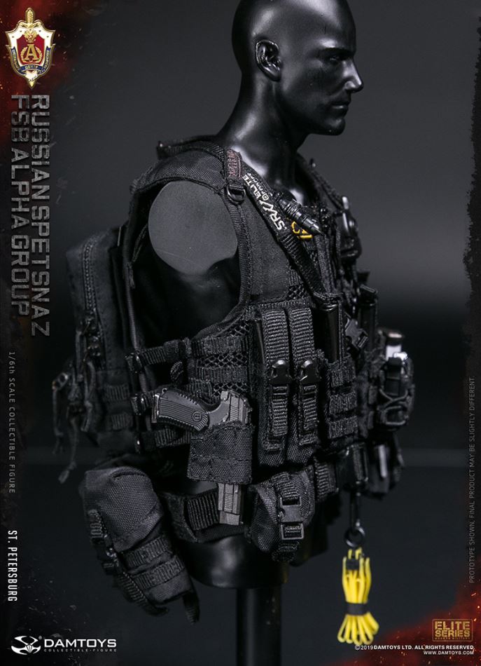 DAMTOYS : 1/6 RUSSIAN SPETSNAZ FSB ALPHA GROUP St.Petersburg (CLASSIC VERSION)