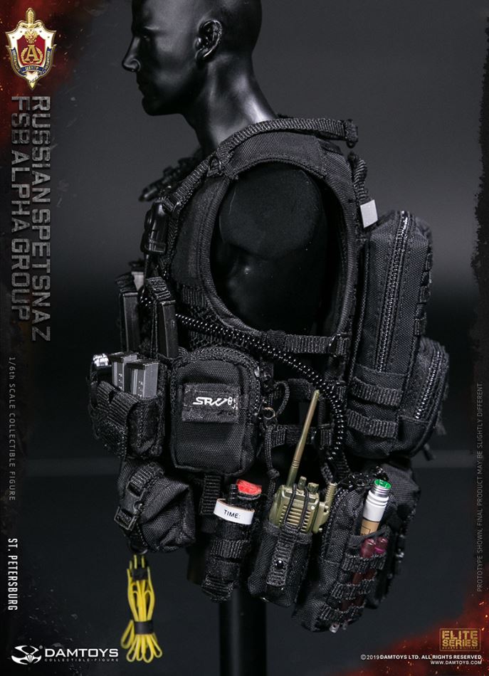 DAMTOYS : 1/6 RUSSIAN SPETSNAZ FSB ALPHA GROUP St.Petersburg (CLASSIC VERSION)