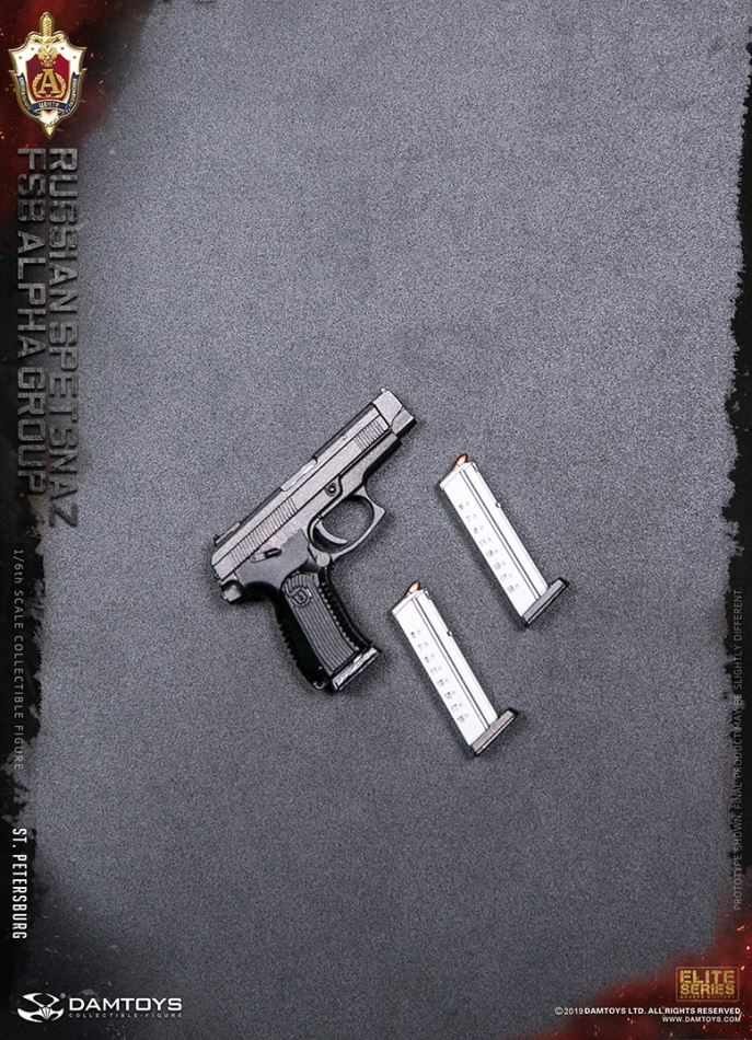 DAMTOYS : 1/6 RUSSIAN SPETSNAZ FSB ALPHA GROUP St.Petersburg (CLASSIC VERSION)