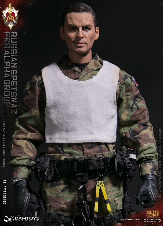 DAMTOYS : 1/6 RUSSIAN SPETSNAZ FSB ALPHA GROUP St.Petersburg (CLASSIC VERSION)