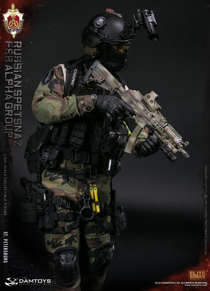 DAMTOYS : 1/6 RUSSIAN SPETSNAZ FSB ALPHA GROUP St.Petersburg (CLASSIC VERSION)