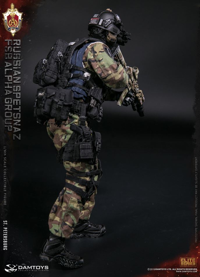 DAMTOYS : 1/6 RUSSIAN SPETSNAZ FSB ALPHA GROUP St.Petersburg (CLASSIC VERSION)
