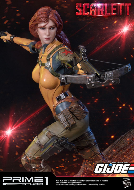 Premium Master Line - G.I. Joe: Scarlet 1/4 Statue