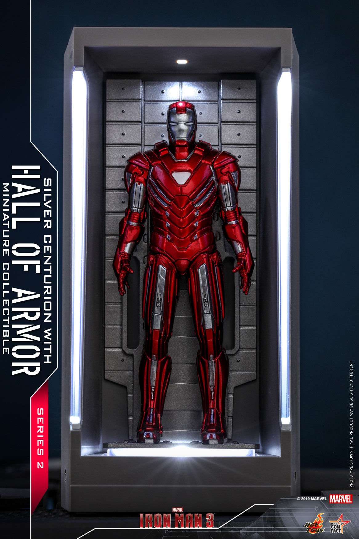 Hot Toys : IRON MAN 3 IRON MAN HALL OF ARMOR (SERIES 2) MMS COMPACT
