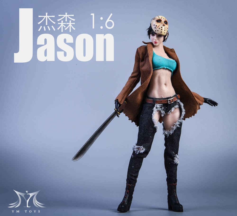 YMTOYS : 1/6 Jason and Freddy-Women's Clothing Head Carving Accessory Kit