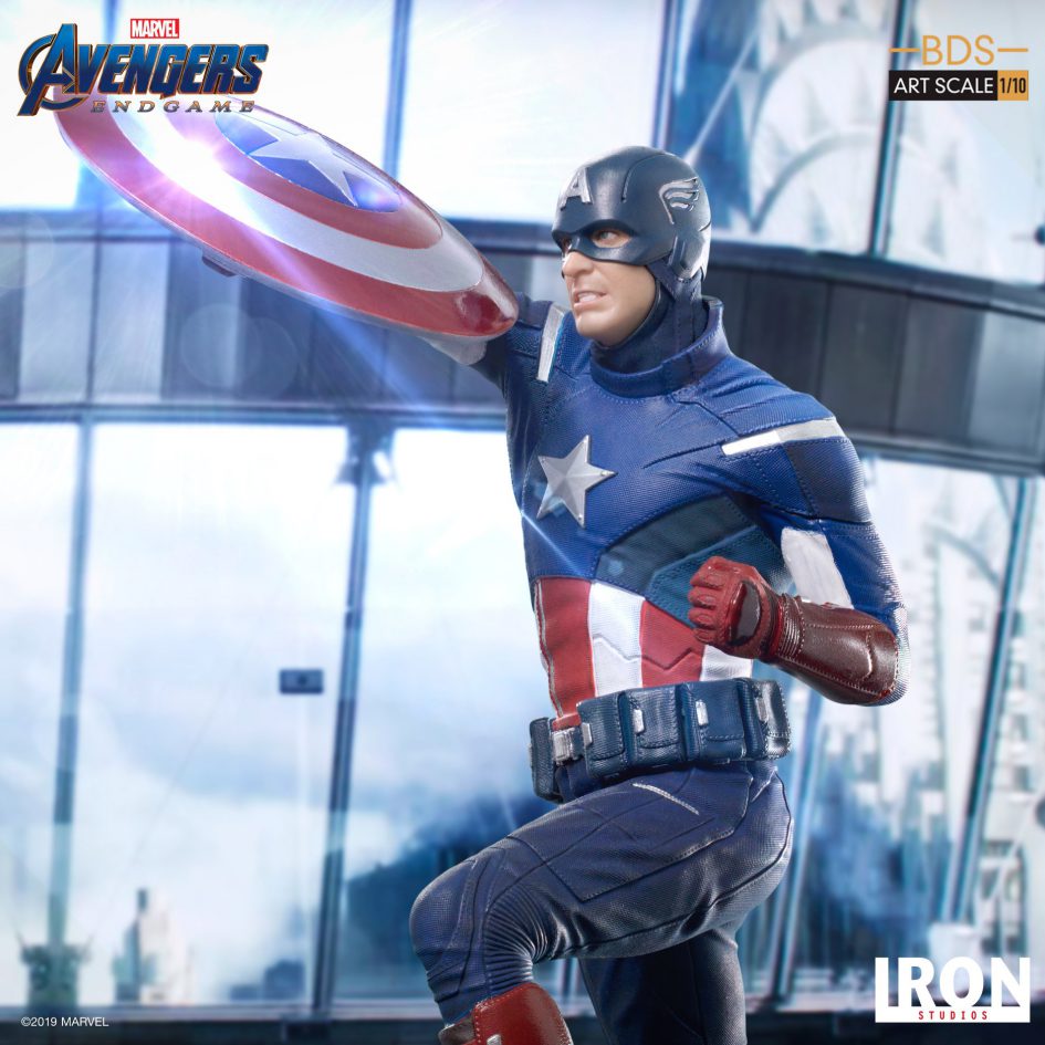Iron Studios: Captain America 2012 BDS Art Scale 1/10 - Avengers Endgame
