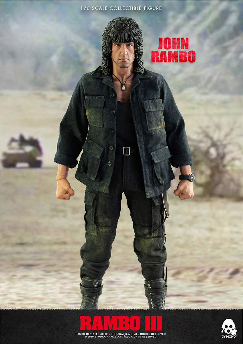 Rambo III - 1/6 John Rambo (Threezero)