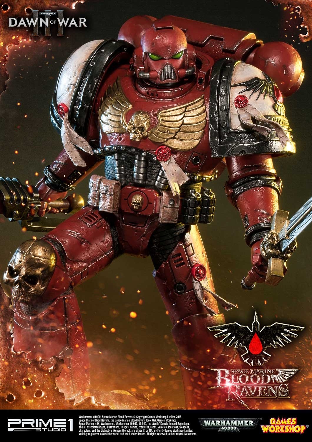 Space Marine Blood Ravens (Warhammer 40,000: Dawn of War III)