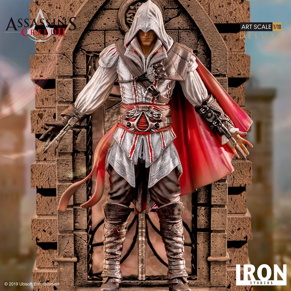 Ezio Auditore (Assassin's Creed II) Deluxe Art Scale 1/10 by Iron Studios