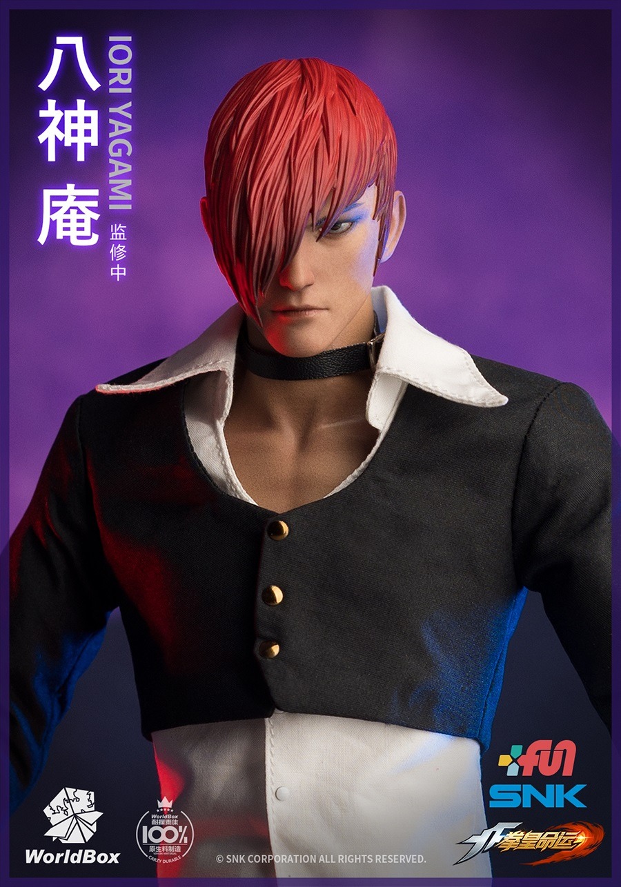 World Box : 1/6 King of Fighters - Iori Yagami Regular Edition & Deluxe Edition KF100