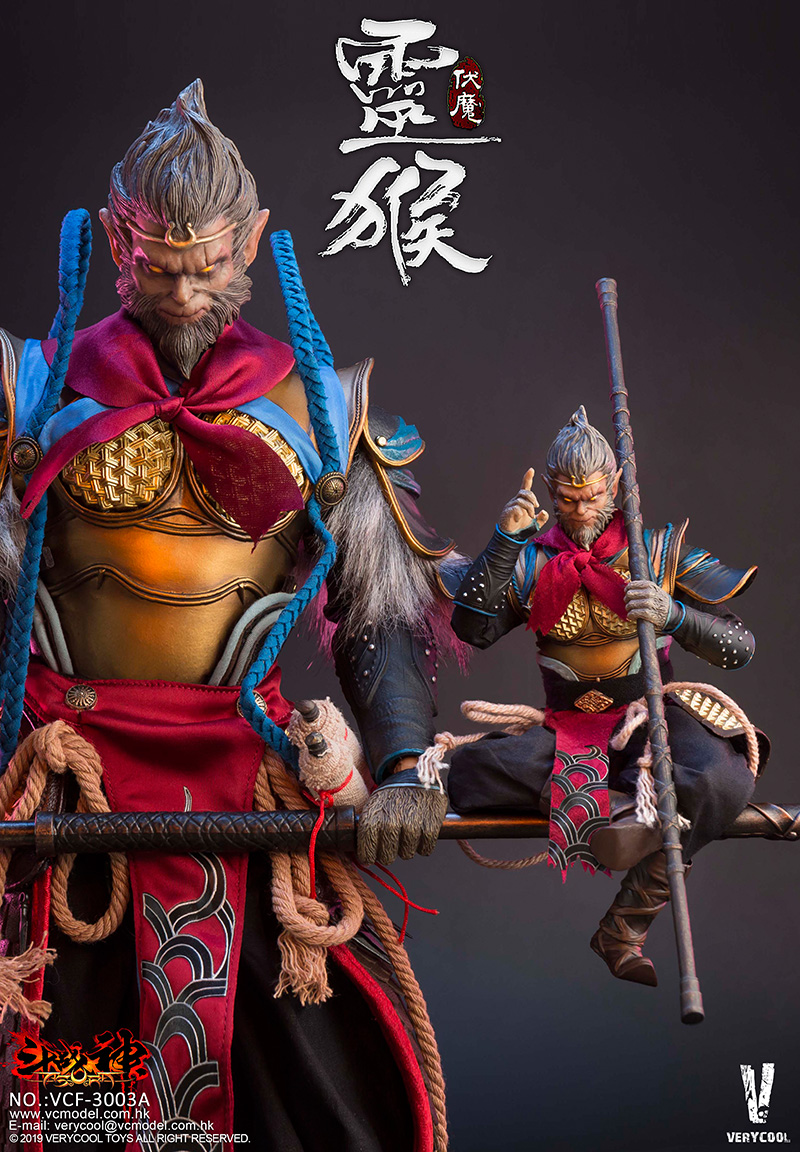 VERYCOOL : Palm Treasure Series 1/12 Dou Zhan Shen - Monkey King