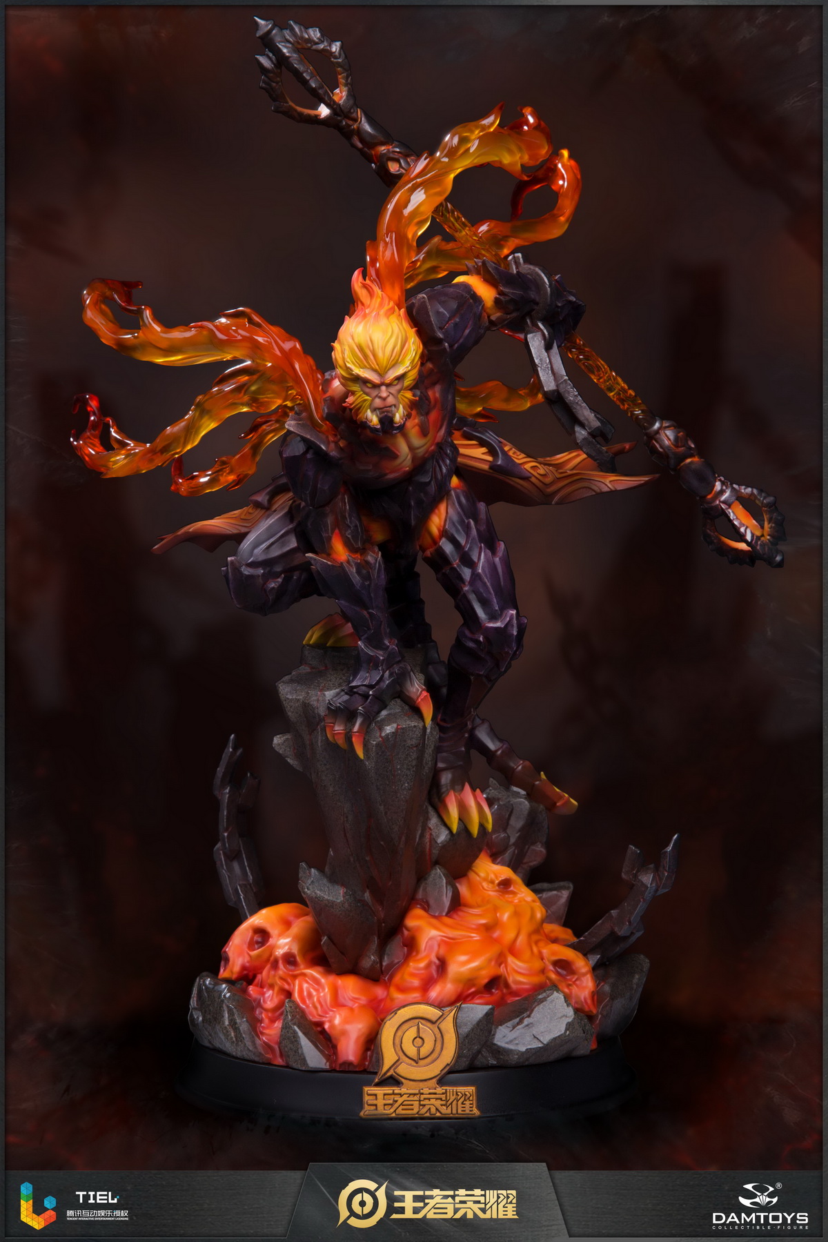 DAMTOYS : 1/8 Glory of the King Series - Hellfire Sun Wukong