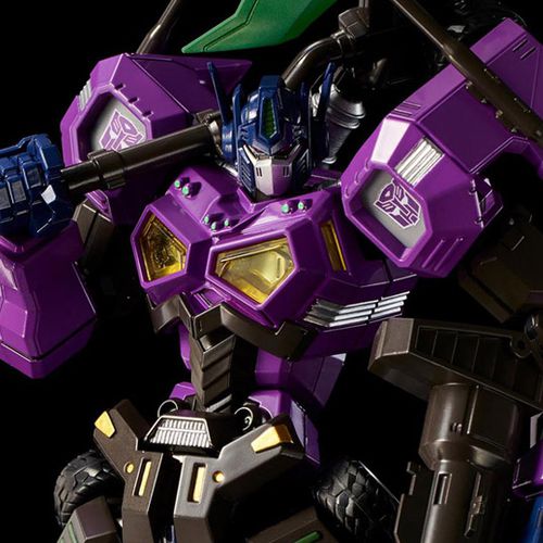 Flame Toys Furai Model Transformers Shattered Glass Optimus Prime (Attack Mode)