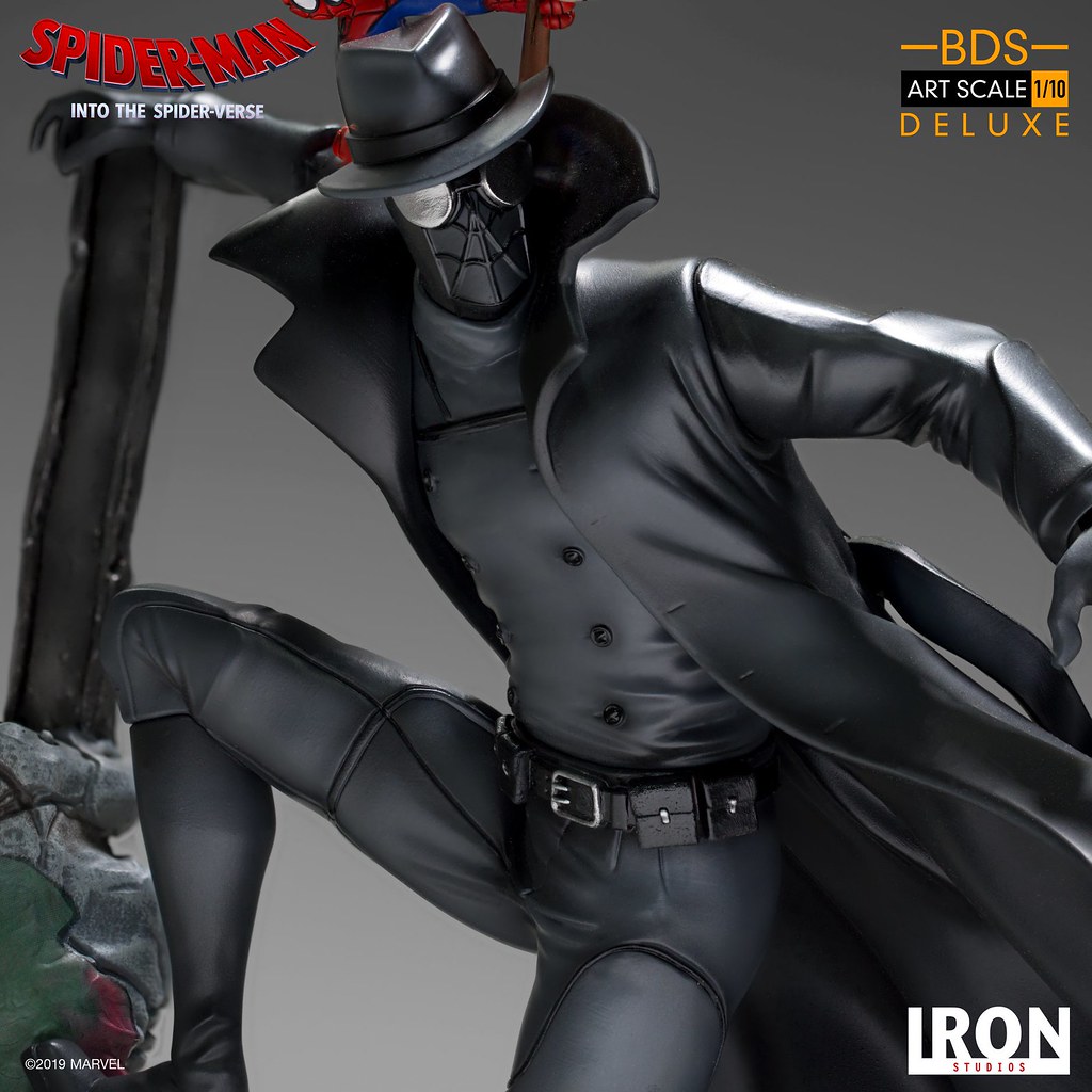 Spider-Man Noir & Spider-Ham BDS Art Scale 1/10 (Spider-Man: Into the Spider-Verse) Iron Studios