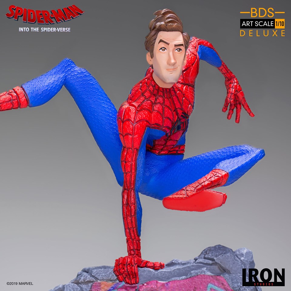 BDS Art Scale 1/10 Spider-Man: Into the Spider-Verse - Peter B. Parker (Iron Studios)