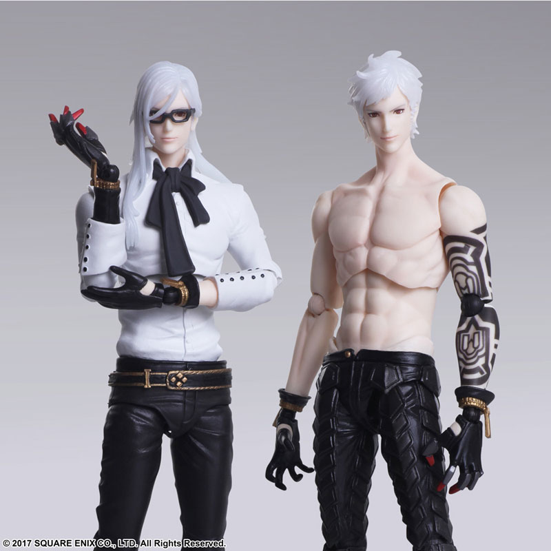 NieRAutomata BRING ARTS Adam & Eve Action Figures