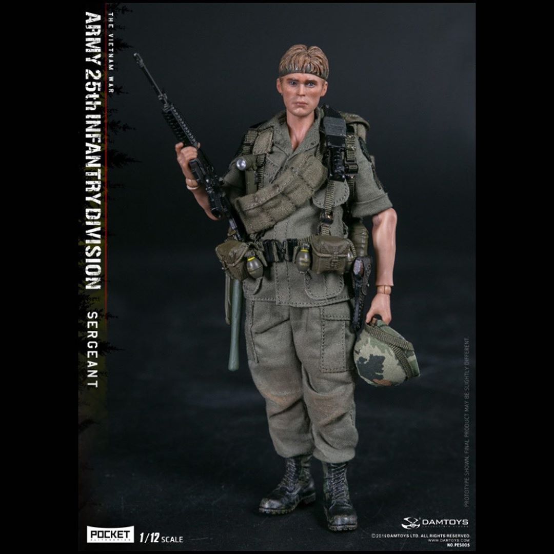 DAMTOYS PES005 1/12 POCKET ELITE SERIES:ARMY 25th Infantry Division Private SERGEANT