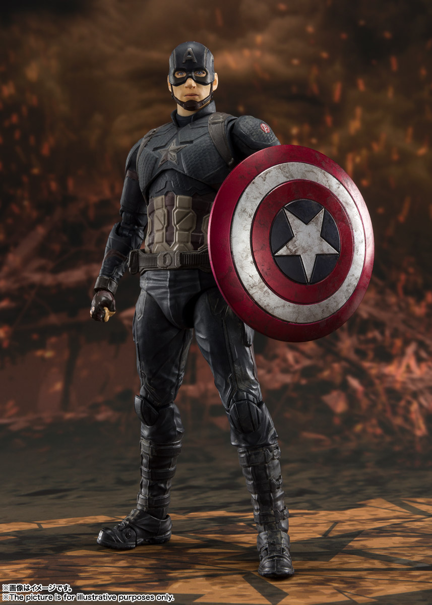 Avengers: Endgame - S.H.Figuarts Captain America -Final Battle Edition- (Bandai Spirits)