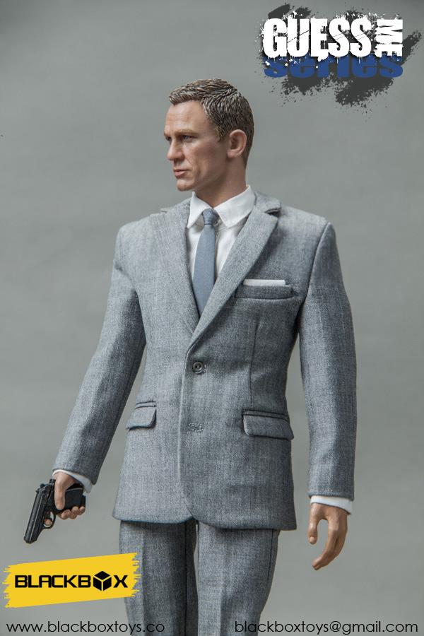 BlackBox 1/6 Guess Me Series - Agent James Grey Suit