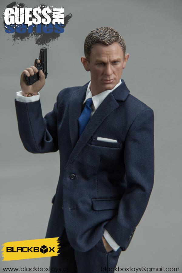 BlackBox 1/6 Guess Me Series - Agent James Blue Suit