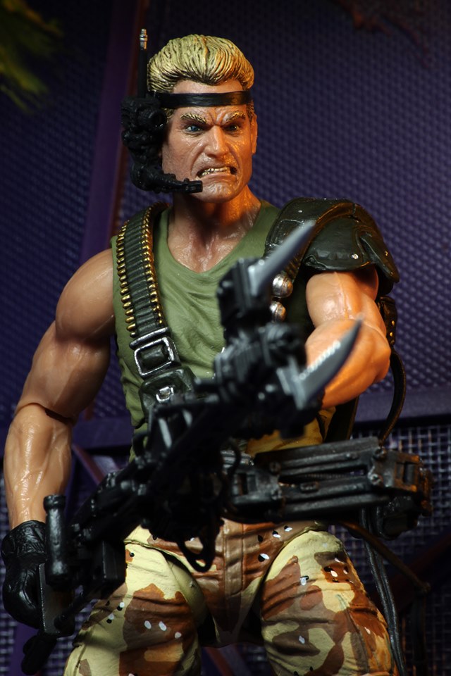 NECA Aliens Kenner Tribute SPACE MARINE DRAKE Action Figure
